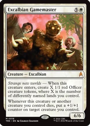 Excalbian Gamemaster (TRK-016) [Star Trek]