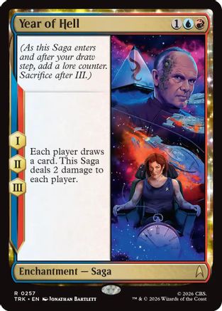 Year of Hell (TRK-257) [Star Trek] Foil