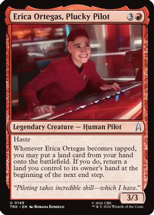 Erica Ortegas, Plucky Pilot (TRK-149) [Star Trek]