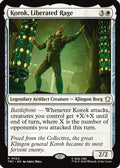 Korok, Liberated Rage (Surge Foil) (TRC-022) [Commander: Star Trek] Foil