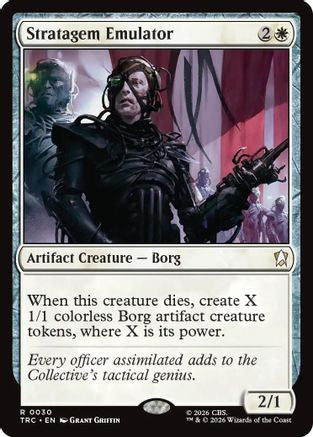 Stratagem Emulator (Surge Foil) (TRC-030) [Commander: Star Trek] Foil