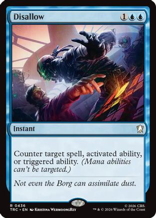 Disallow (TRC-436) [Commander: Star Trek]