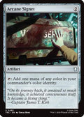Arcane Signet (Surge Foil) (TRC-485) [Commander: Star Trek] Foil