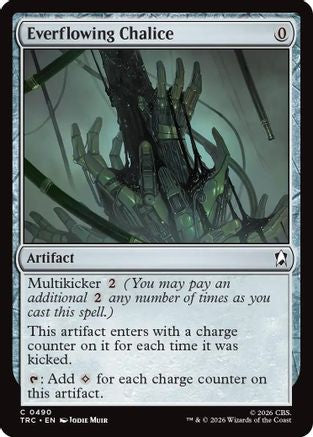 Everflowing Chalice (Surge Foil) (TRC-490) [Commander: Star Trek] Foil