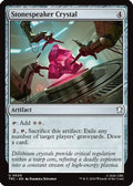 Stonespeaker Crystal (Surge Foil) (TRC-500) [Commander: Star Trek] Foil