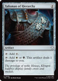 Talisman of Hierarchy (Surge Foil) (TRC-506) [Commander: Star Trek] Foil
