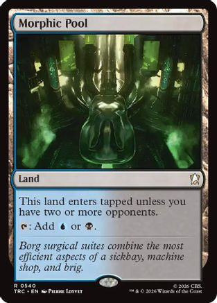 Morphic Pool (Surge Foil) (TRC-540) [Commander: Star Trek] Foil