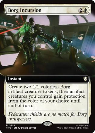 Borg Incursion (Extended Art) (TRC-215) [Commander: Star Trek]