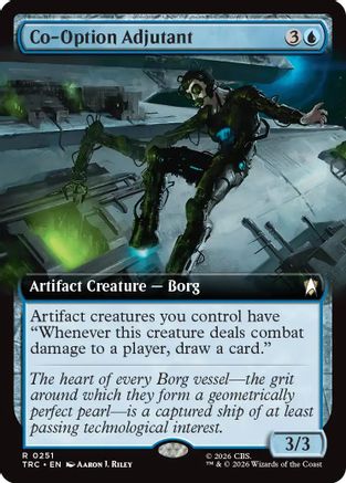 Co-Option Adjutant (Extended Art) (TRC-251) [Commander: Star Trek]