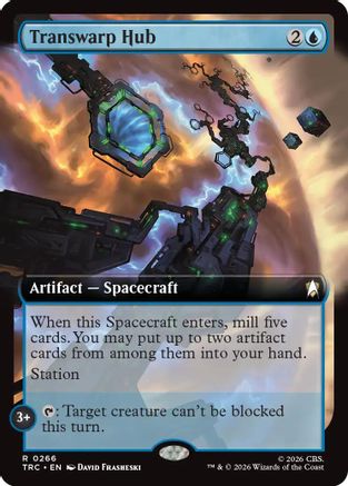 Transwarp Hub (Extended Art) (TRC-266) [Commander: Star Trek]