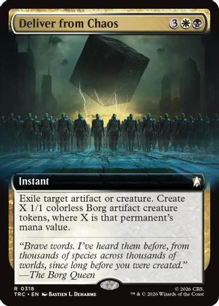 Deliver from Chaos (Extended Art) (TRC-318) [Commander: Star Trek]