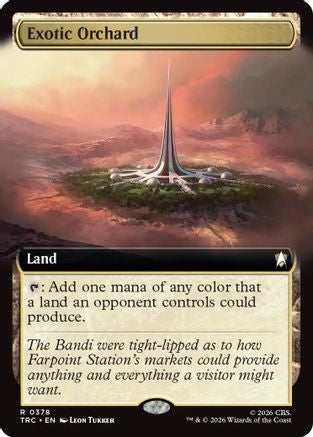 Exotic Orchard (Extended Art) (TRC-378) [Commander: Star Trek]