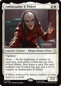 Ambassador K'Ehleyr (Surge Foil) (TRC-009) [Commander: Star Trek] Foil