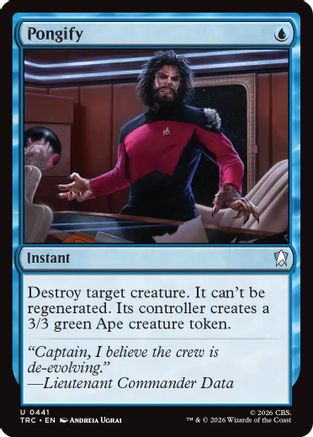 Pongify (TRC-441) [Commander: Star Trek]