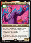 Vic Fontaine, One Night Only (Surge Foil) (TRC-108) [Commander: Star Trek] Foil
