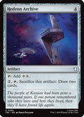 Hedron Archive (Surge Foil) (TRC-492) [Commander: Star Trek] Foil