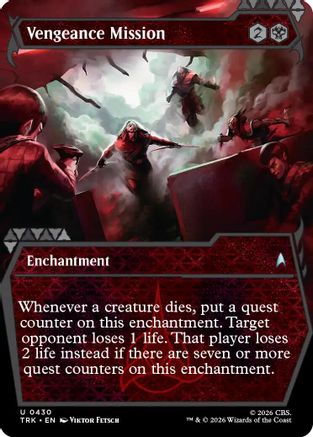 Vengeance Mission (Showcase) (TRK-430) [Star Trek] Foil