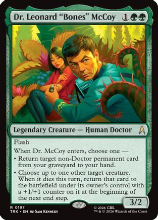 Dr. Leonard "Bones" McCoy (TRK-197) [Star Trek] Foil