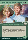 David and Carol Marcus, Creators (Showcase) (Surge Foil) (TRK-544) [Star Trek] Foil