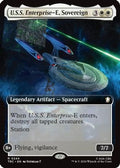 U.S.S. Enterprise-E, Sovereign (Extended Art) (TRC-244) [Commander: Star Trek]