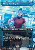 Uhura, Xenolinguist (Borderless) (TRC-182) [Commander: Star Trek] Foil