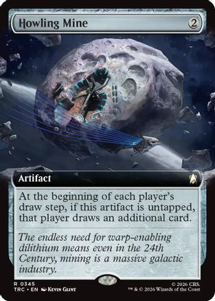 Howling Mine (Extended Art) (TRC-345) [Commander: Star Trek]