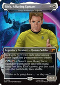 Kirk, Alluring Upstart - Sisay, Weatherlight Captain (Borderless) (SDS-004) [Star Trek: Stardates] Foil