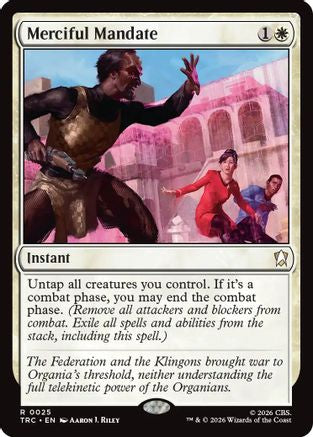 Merciful Mandate (TRC-025) [Commander: Star Trek]