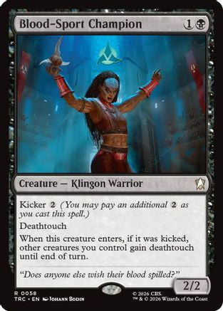 Blood-Sport Champion (TRC-058) [Commander: Star Trek]