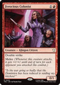 Ferocious Colonist (Surge Foil) (TRC-065) [Commander: Star Trek] Foil