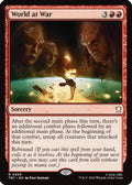 World at War (Surge Foil) (TRC-456) [Commander: Star Trek] Foil