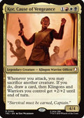 Kor, Cause of Vengeance (Surge Foil) (TRC-096) [Commander: Star Trek] Foil