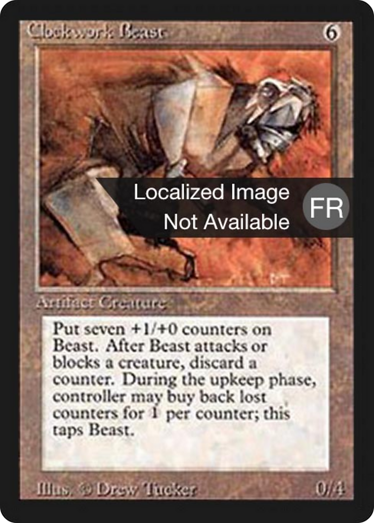 Clockwork Beast [Foreign Black Border] | Shuffle n Cut Hobbies & Games