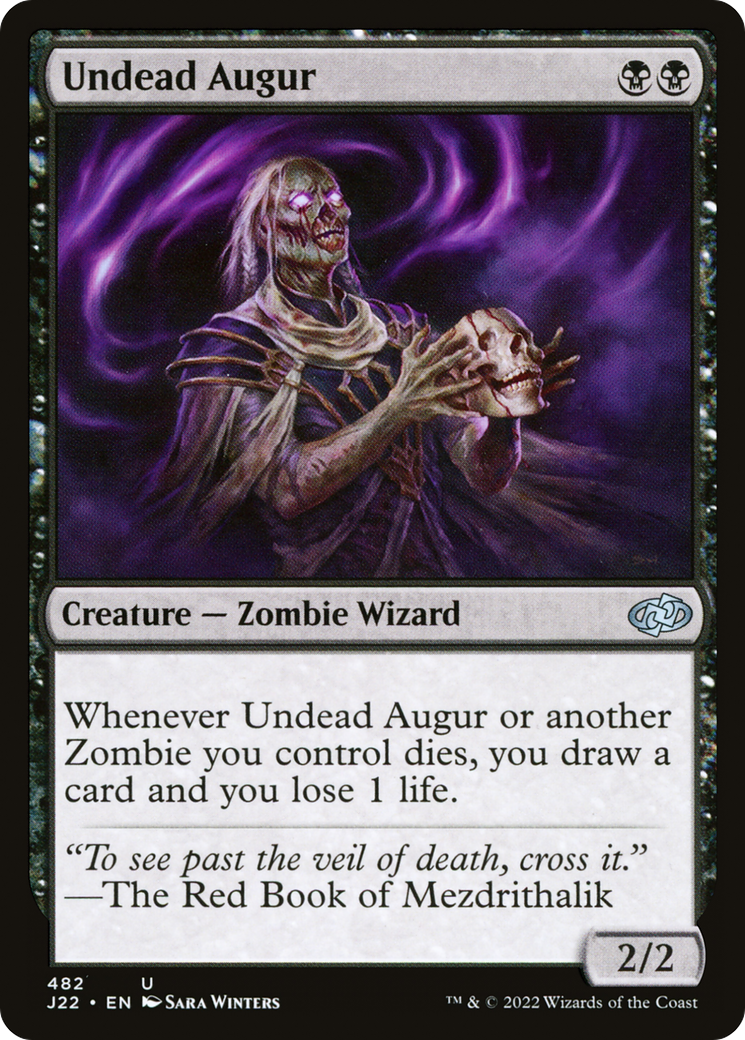 Undead Augur [Jumpstart 2022] | Shuffle n Cut Hobbies & Games
