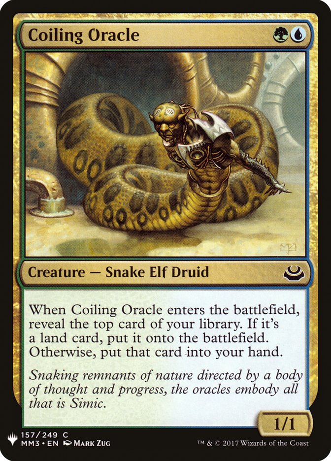 Coiling Oracle [Mystery Booster] | Shuffle n Cut Hobbies & Games