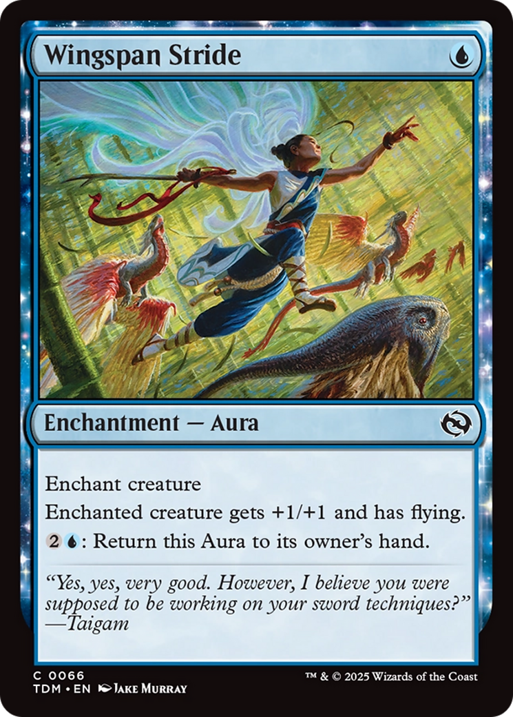 Wingspan Stride [Tarkir: Dragonstorm] | Shuffle n Cut Hobbies & Games
