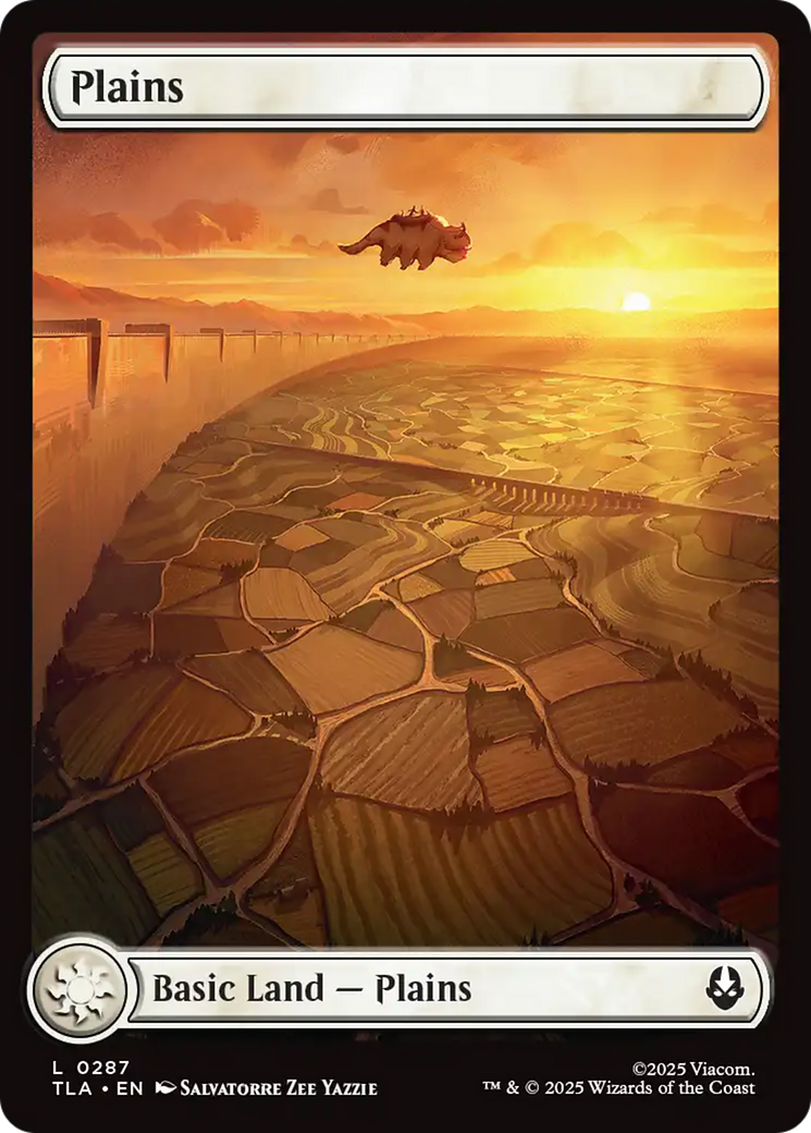 Plains (287) [Avatar: The Last Airbender] | Shuffle n Cut Hobbies & Games
