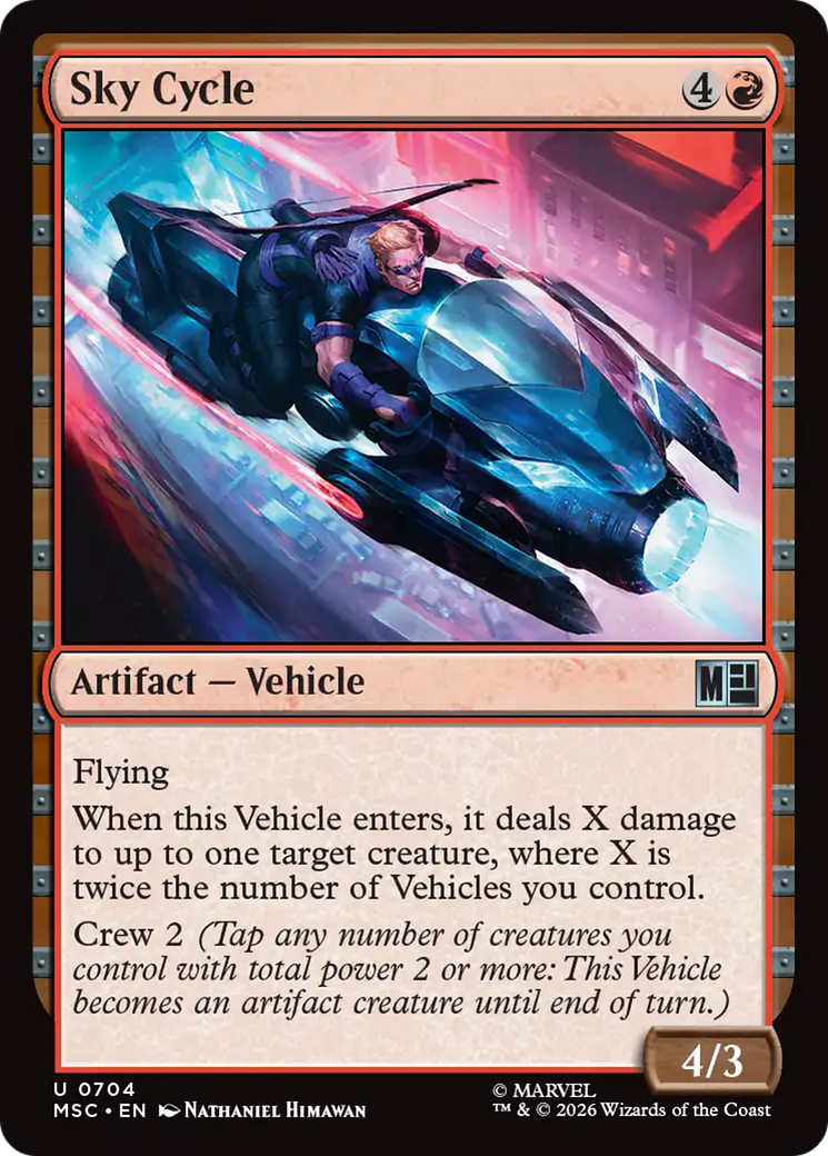 Sky Cycle [Marvel Super Heroes Commander] | Shuffle n Cut Hobbies & Games