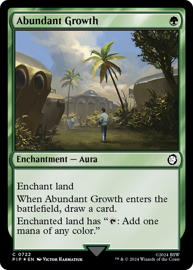 Abundant Growth (Surge Foil) [Fallout] | Shuffle n Cut Hobbies & Games