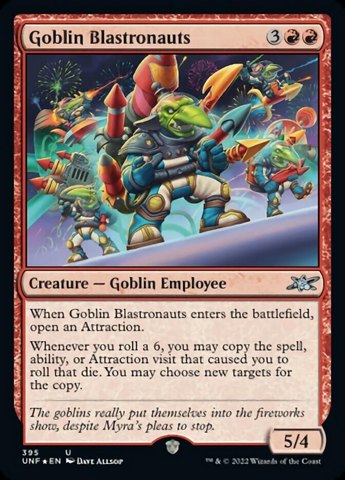 Goblin Blastronauts (Galaxy Foil) [Unfinity] | Shuffle n Cut Hobbies & Games