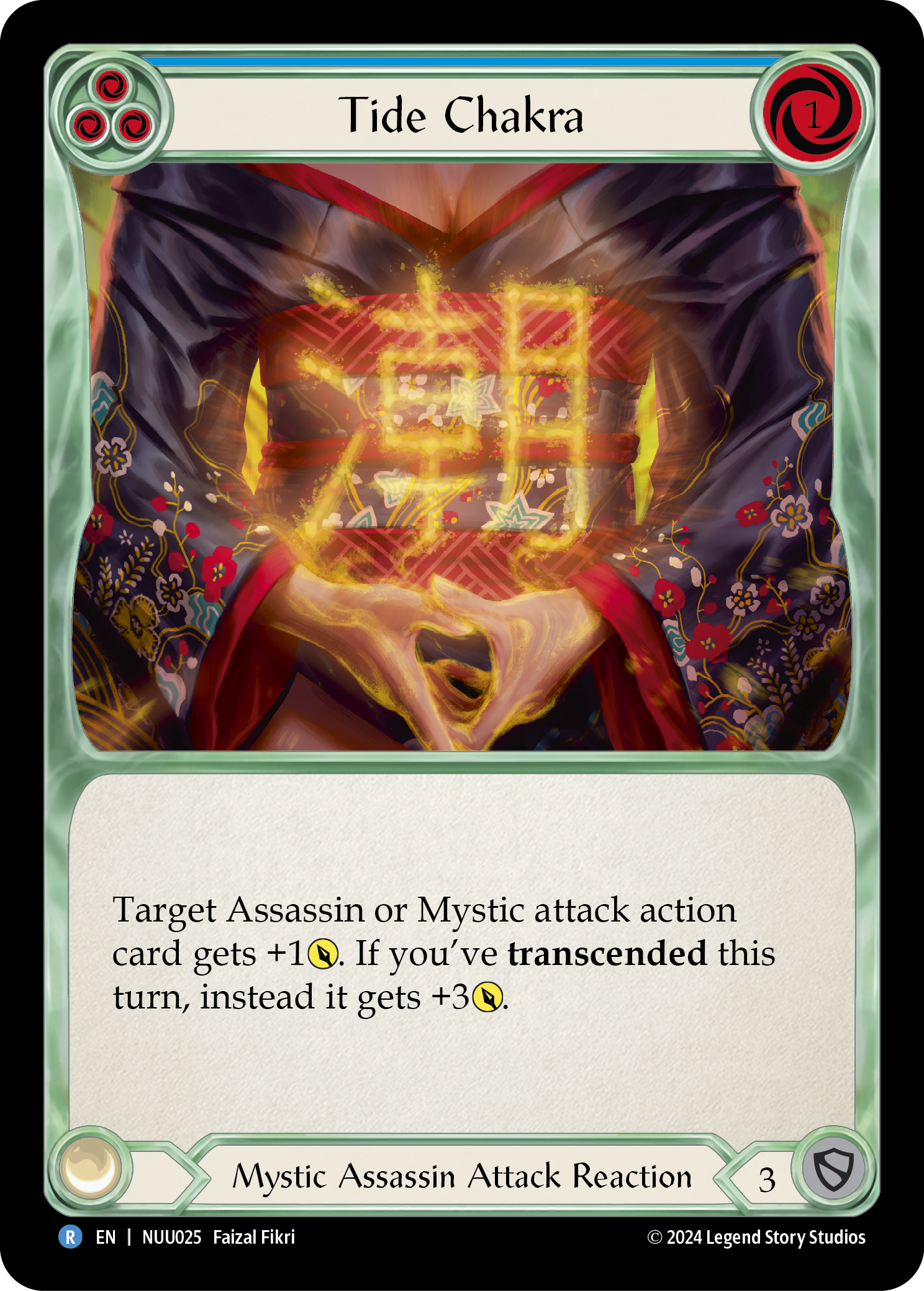 Tide Chakra [NUU025] (Part the Mistveil Nuu Blitz Deck) | Shuffle n Cut Hobbies & Games