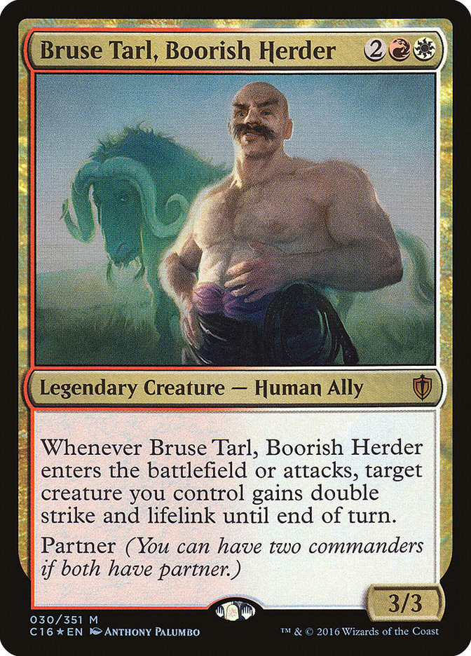 Bruse Tarl, Boorish Herder [Commander 2016] | Shuffle n Cut Hobbies & Games