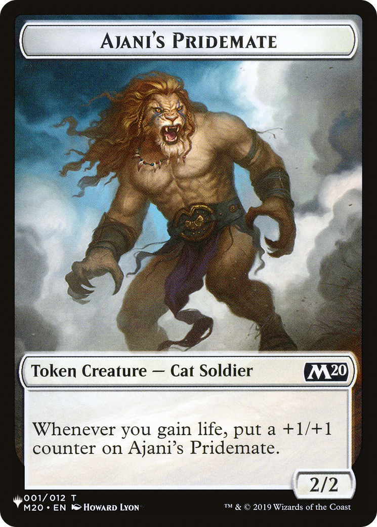 Ajani's Pridemate (FDN) [The List] | Shuffle n Cut Hobbies & Games