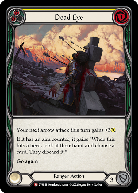 Dead Eye [DYN155] (Dynasty)  Rainbow Foil | Shuffle n Cut Hobbies & Games