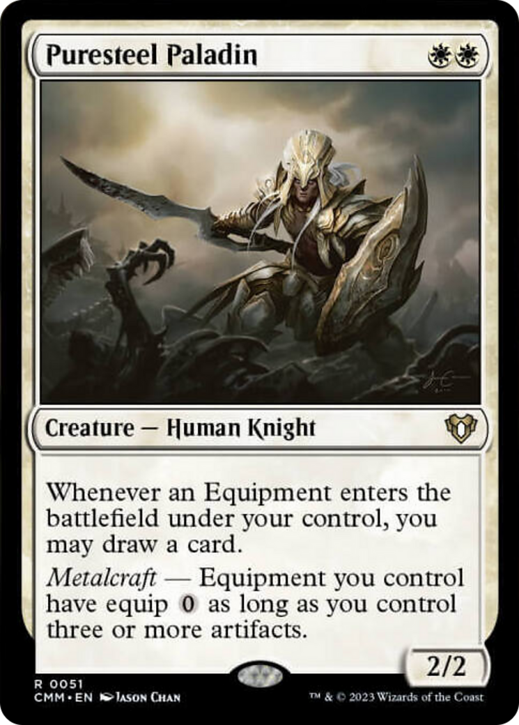 Puresteel Paladin [Commander Masters] | Shuffle n Cut Hobbies & Games