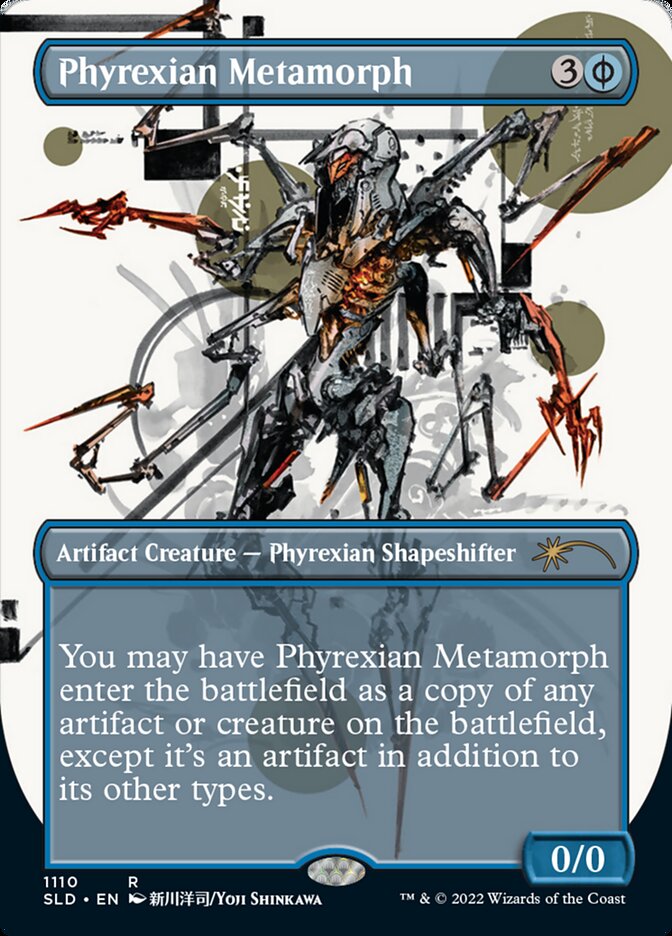 Phyrexian Metamorph (Borderless) [Secret Lair Drop Series] | Shuffle n Cut Hobbies & Games
