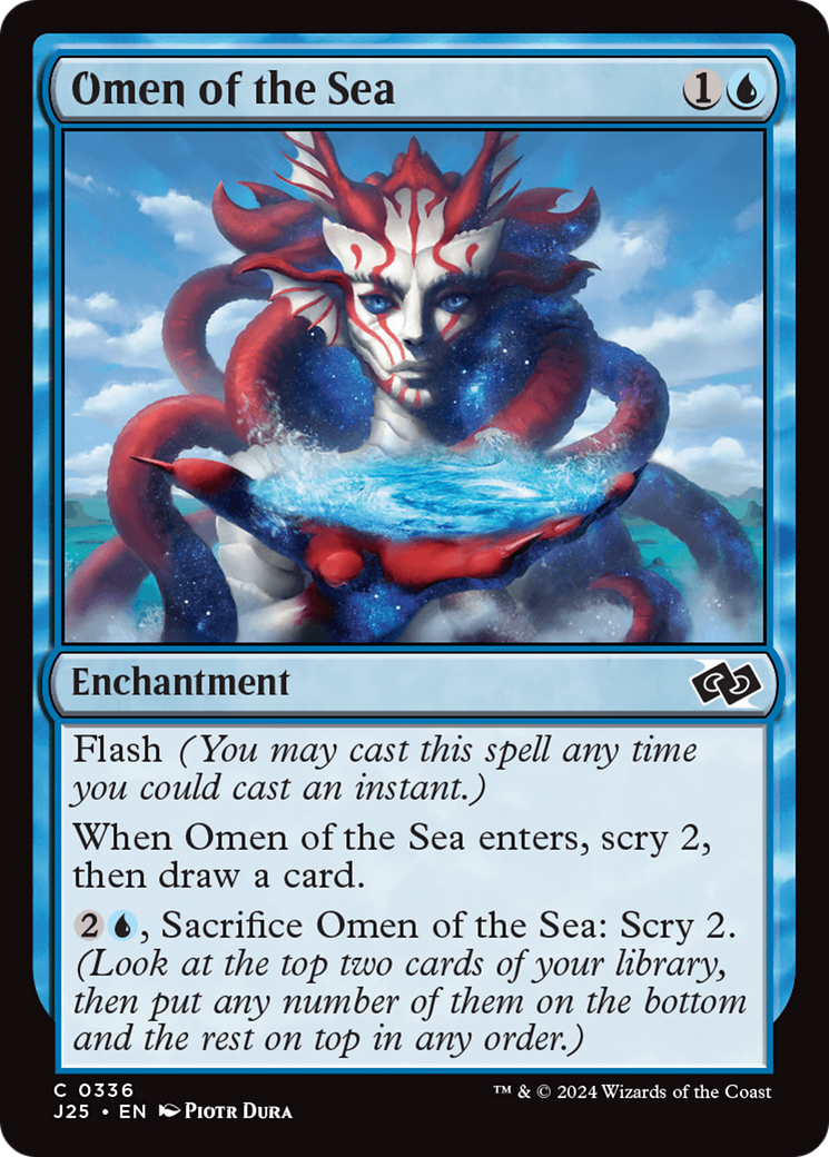Omen of the Sea [Foundations Jumpstart] | Shuffle n Cut Hobbies & Games