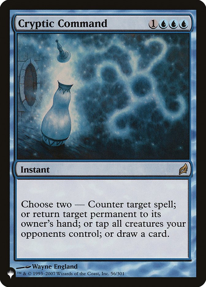 Cryptic Command [The List] | Shuffle n Cut Hobbies & Games