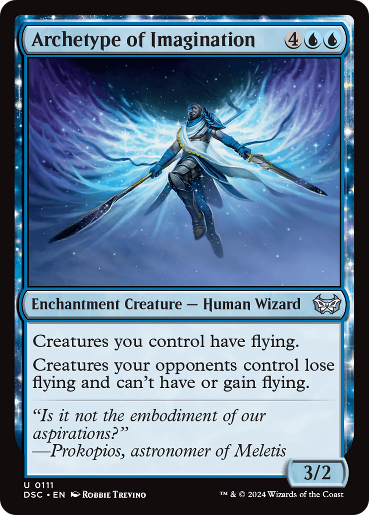 Archetype of Imagination [Duskmourn: House of Horror Commander] | Shuffle n Cut Hobbies & Games
