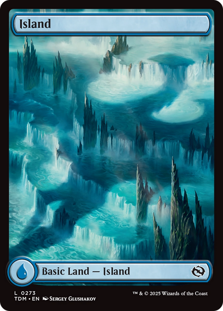 Island (0273) [Tarkir: Dragonstorm] | Shuffle n Cut Hobbies & Games